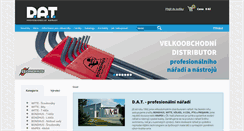 Desktop Screenshot of d-a-t.cz